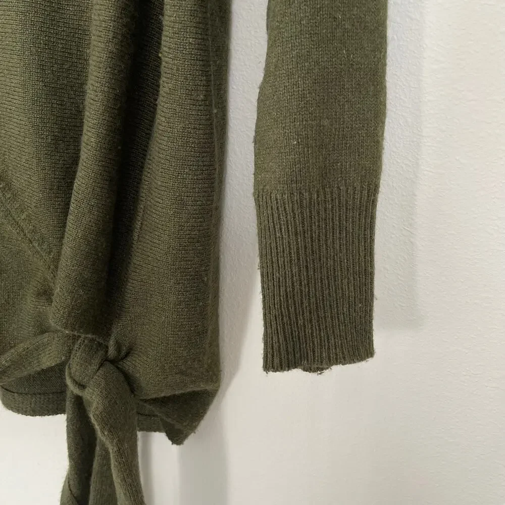 J. Crew Green Bow Wool Sweater (Size M)